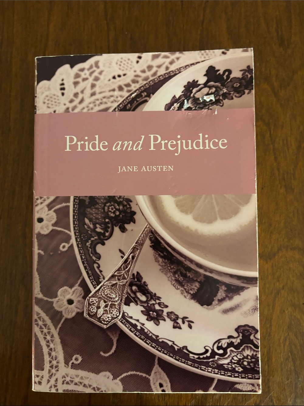 Pride and Prejudice Paperback — Pink Cover